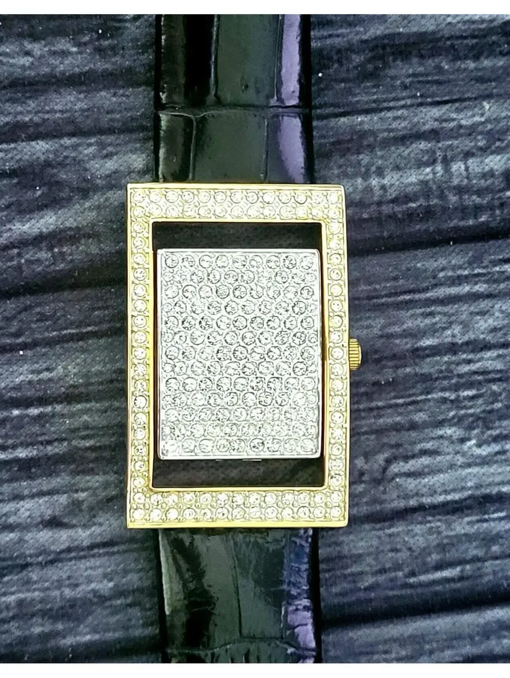 Very Rare Elgin Womans Watch Flip MOP Dial Watch New In Box